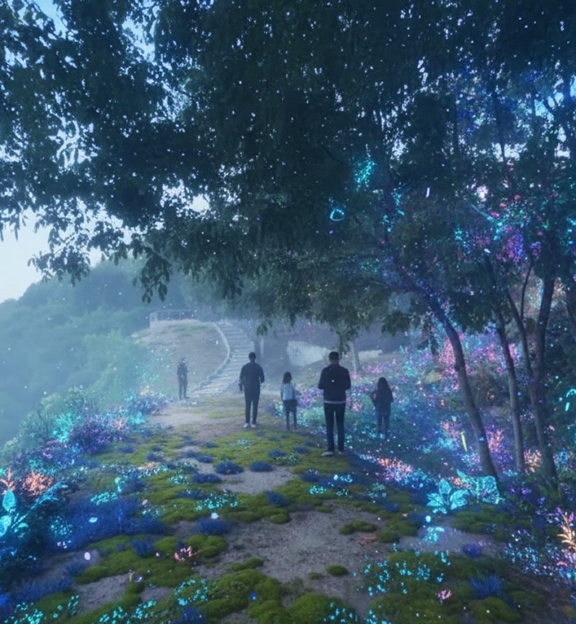 Jardín de Luces Vivas